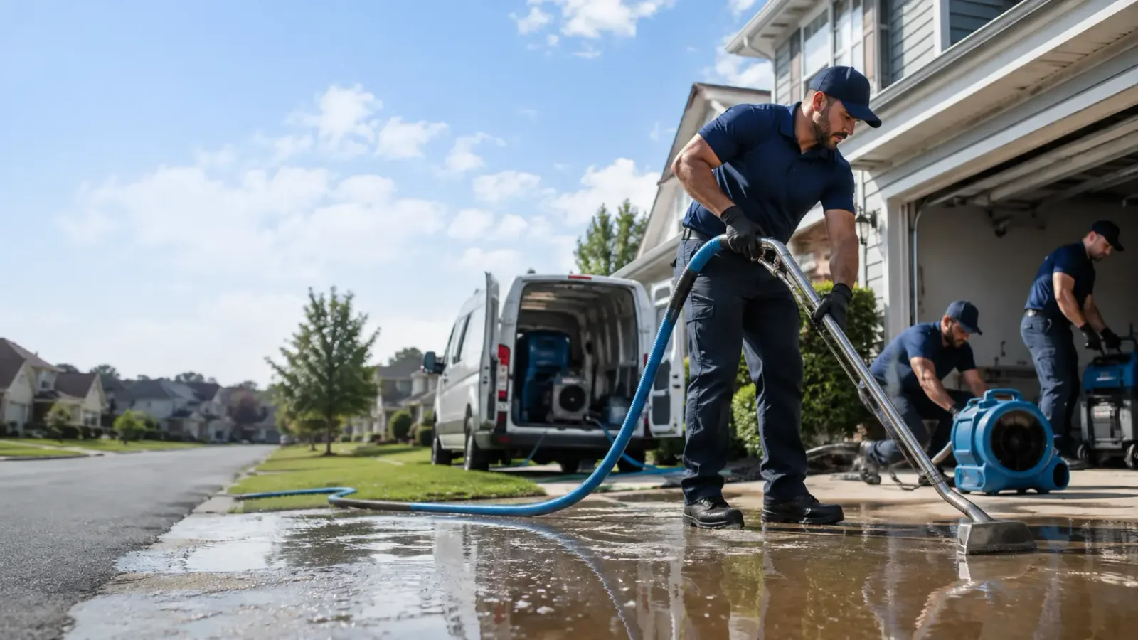 Flood Damage Restoration in Cleves, OH